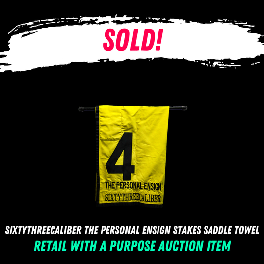 Sixtythreecaliber Personal Ensign Saddle Towel