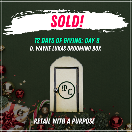 D. Wayne Lukas Grooming Box