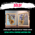 Load image into Gallery viewer, Seismic Beauty “Win and You’re In” Pressed Flowers #2
