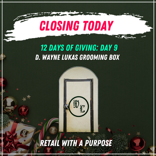 D. Wayne Lukas Grooming Box