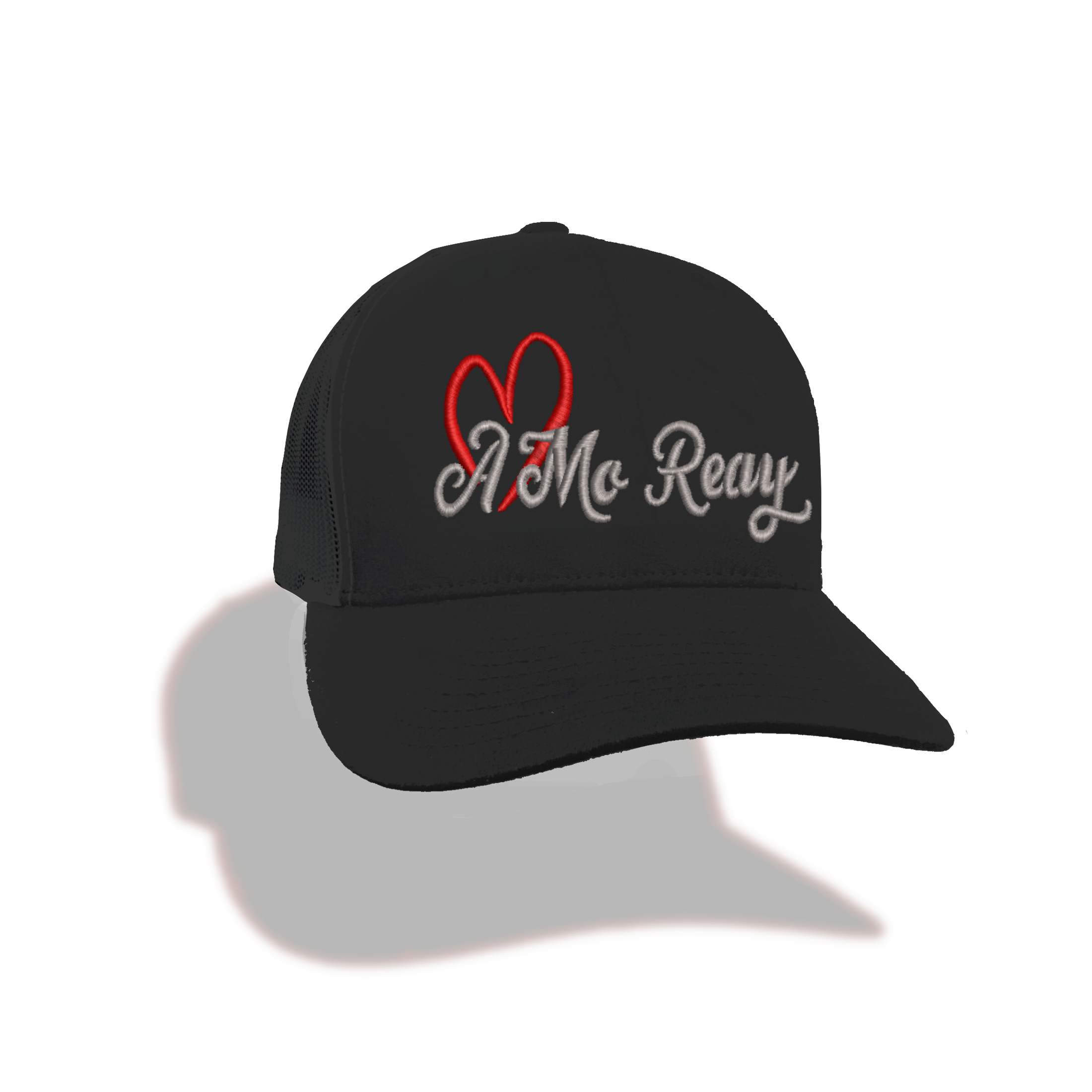 A Mo Reay Retro Trucker Hat - Black