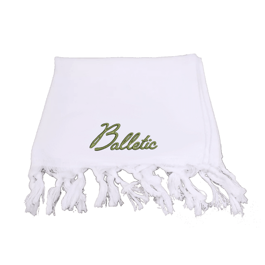 Balletic Bar Towel - Green/White