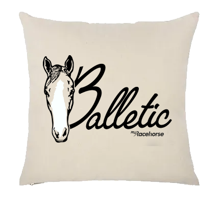 Balletic Throw Pillow Case
