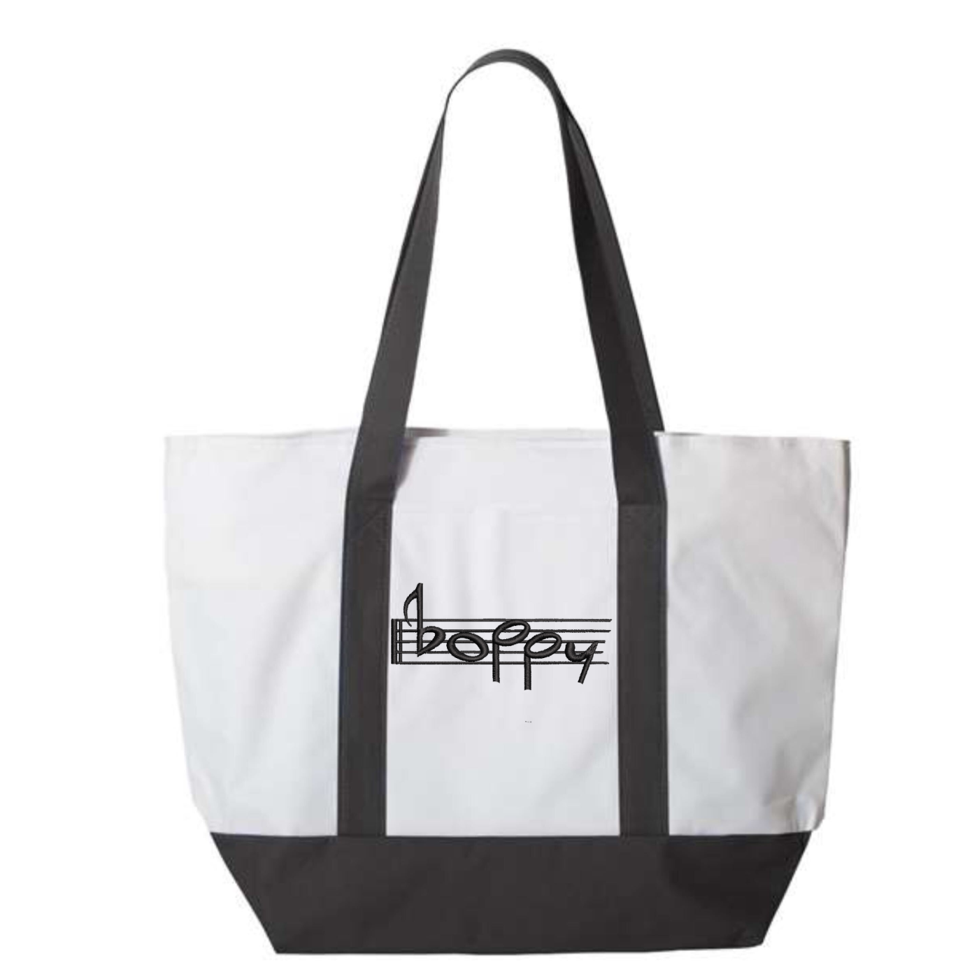 Boppy Embroidered Tote Bag