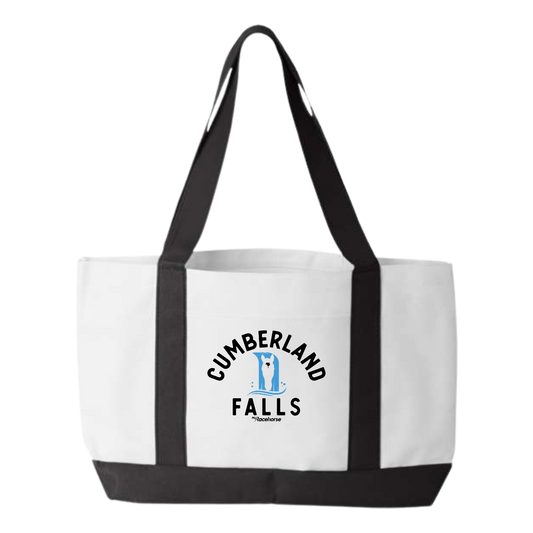 Cumberland Falls Tote Bag - White