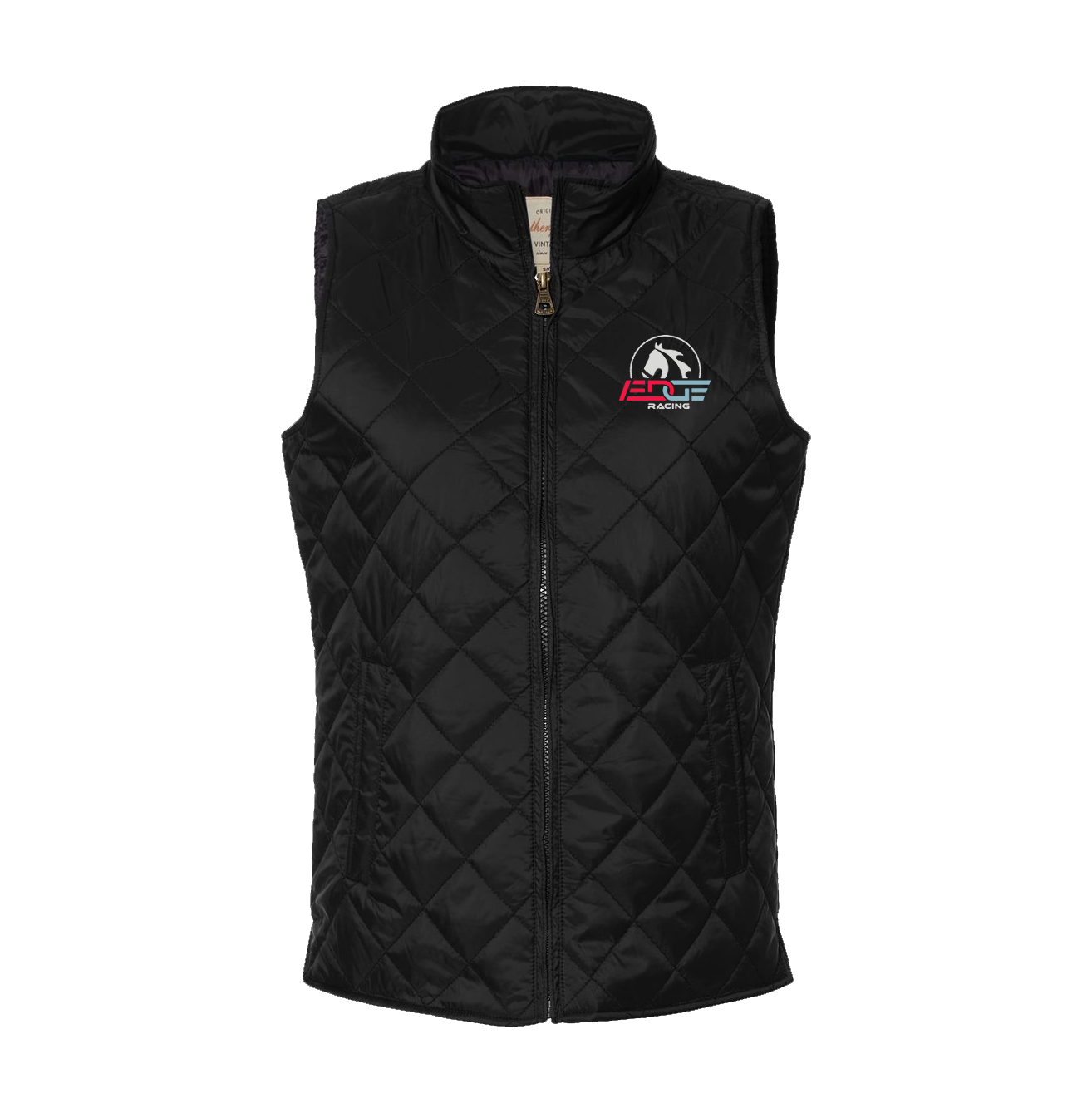 Women's Edge Embroidered Qulited Vest