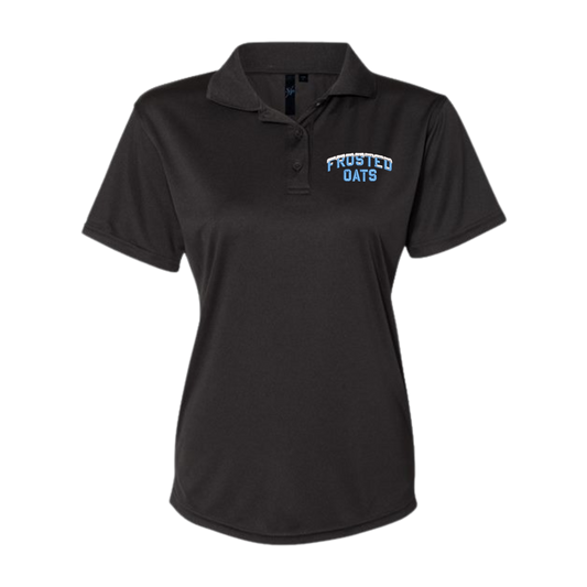 Frosted Oats Women's Embroidered Polo Shirt