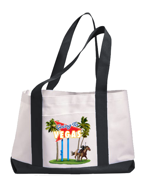 Graphic Going to Vegas Tote Bag