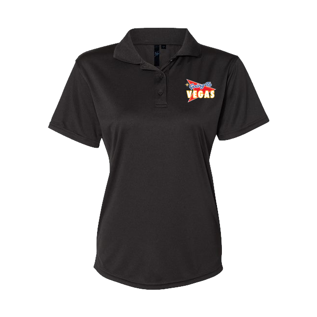 Going to Vegas Women's Embroidered Polo Shirt