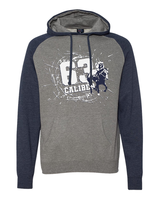 Sixtythreecaliber Raglan Hooded Sweatshirt