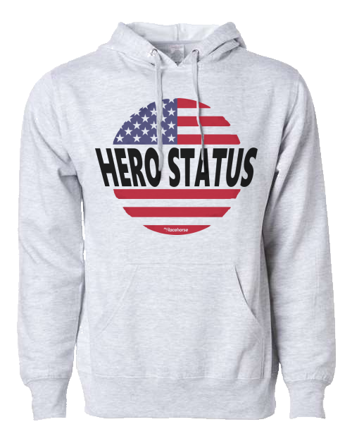 Graphic Hero Status Unisex Hooded Sweatshirt