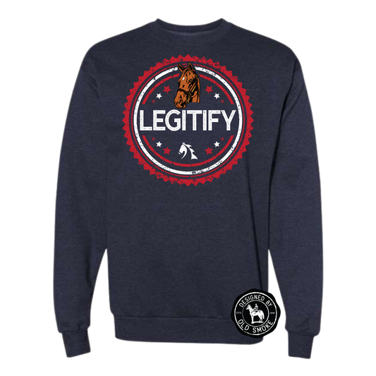Legitify Unisex Crewneck Sweatshirt