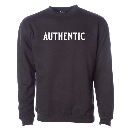 MyRacehorse Authentic Wordmark Men's Crew Sweatshirt