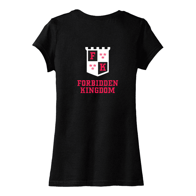 Forbidden Kingdom Women's V Neck T Shirt