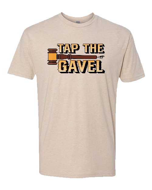 Tap the Gavel Men's Graphic SS T-Shirt