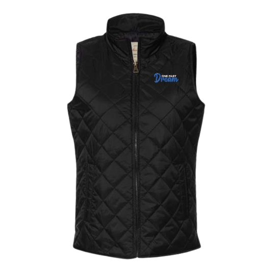 One Fast Dream Women's Quilted Vest