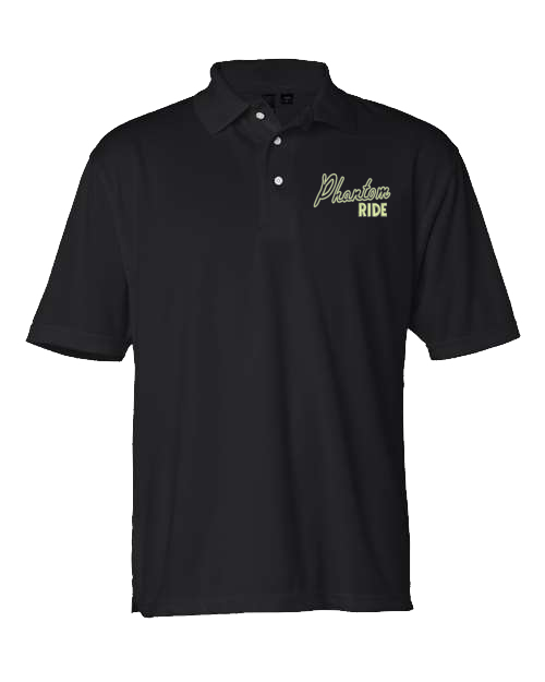 Phantom Ride Men's Embroidered Polo Shirt