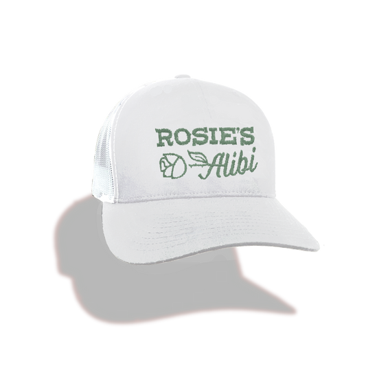Rosie's Alibi Retro Trucker Hat