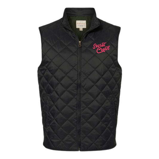 25% Off - Secret Crush Men's Quilted Vest