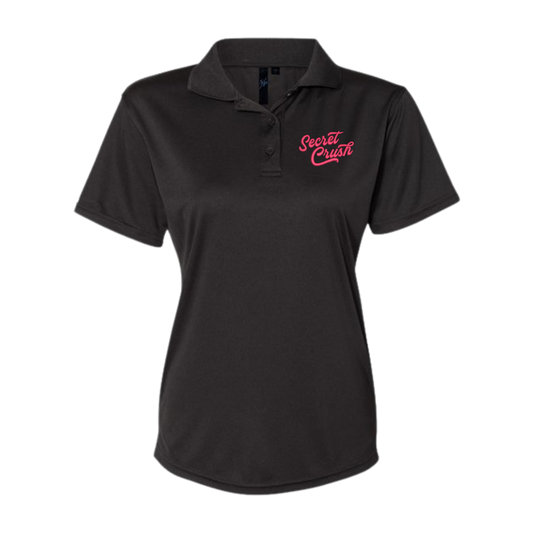 Secret Crush Women's Embroidered Polo Shirt