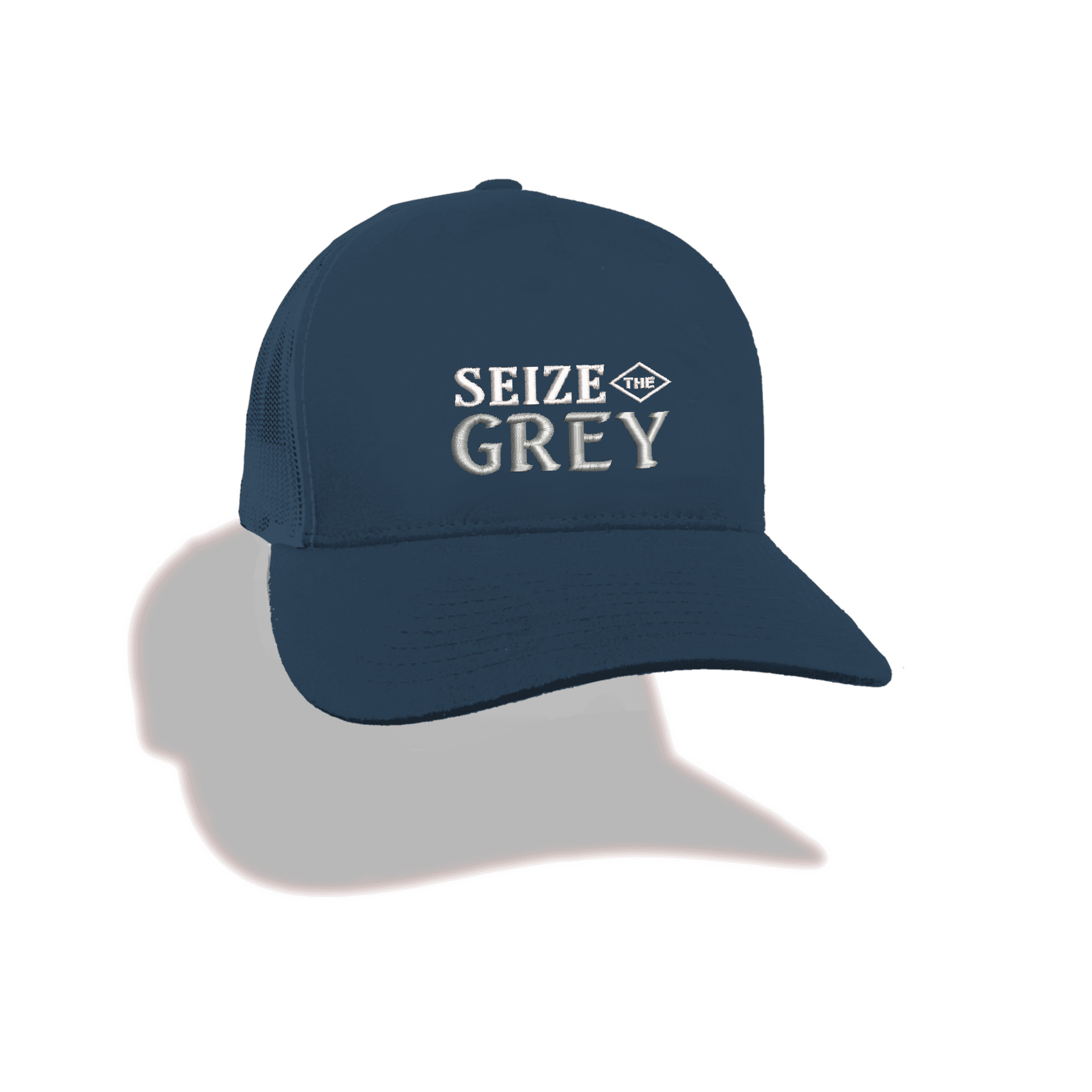 Seize the Grey Retro Trucker Hat