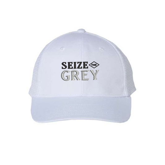 Seize the Grey Retro Trucker Hat