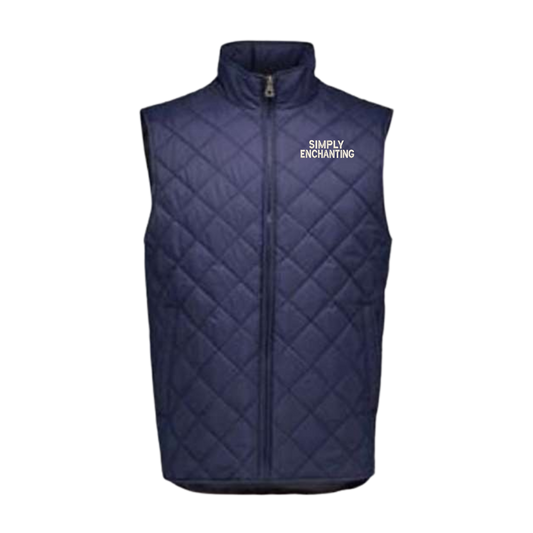Simply Enchanting Men's Quilted Vest