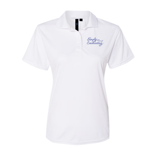 Simply Enchanting Women's Embroidered Polo Shirt