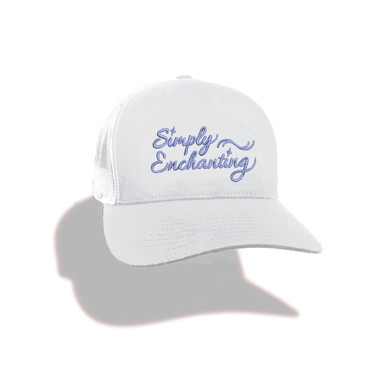 Simply Enchanting - Cursive Retro Trucker Hat