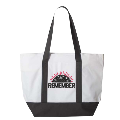 A Day to Remember Embroidered Tote Bag