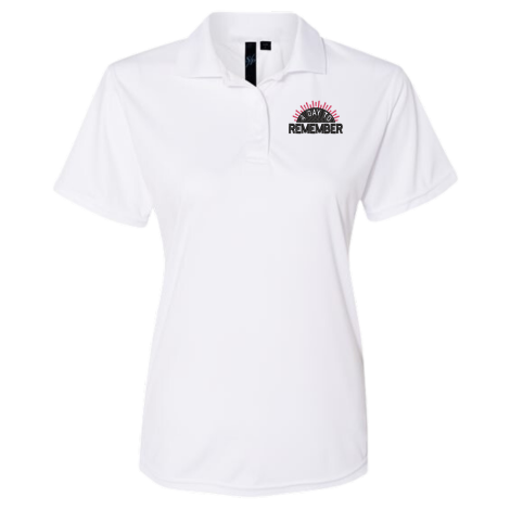 A Day to Remember Women's Embroidered Polo Shirt