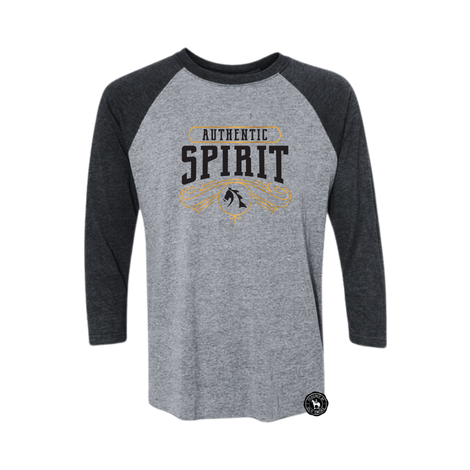 Authentic Spirit 3/4 Sleeve Raglan T-Shirt