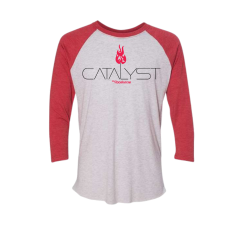 Catalyst Unisex 3/4 Sleeve Raglan T-Shirt