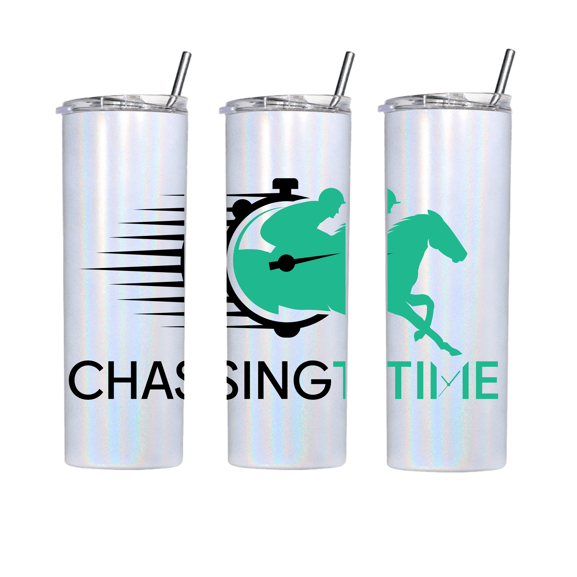 Chasing Time Graphic Tumbler