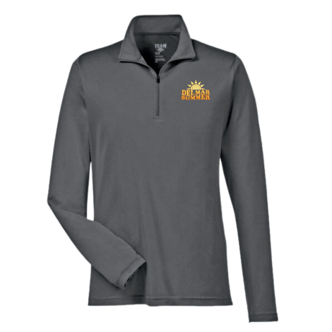 Del Mar Collection Men's 3/4 Zip Up Pullover