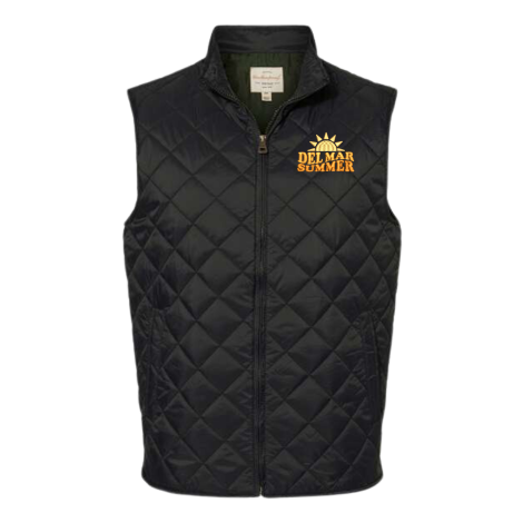 Del Mar Collection Men's Quilted Vest