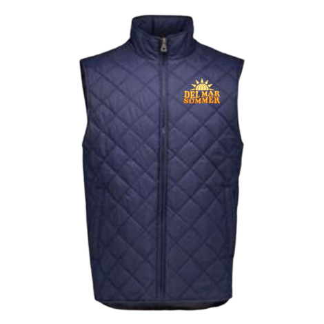 Del Mar Collection Men's Quilted Vest