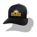 Load image into Gallery viewer, Del Mar Summer Retro Trucker Hat
