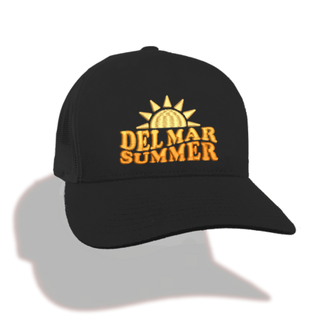 Del Mar Summer Retro Trucker Hat