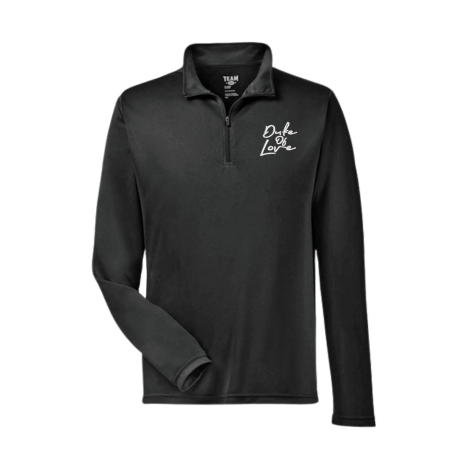 Duke of Love Men's 3/4 Zip Up Pullover