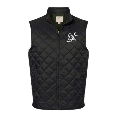 Duke of Love Men's Quilted Vest