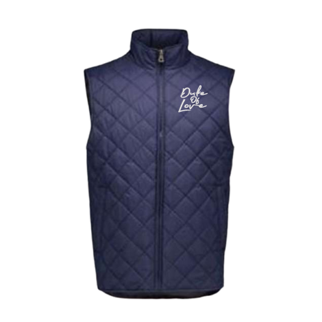 Duke of Love Men's Quilted Vest