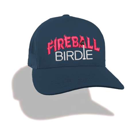 Fireball Birdie Retro Trucker Hat
