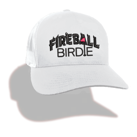 Fireball Birdie Retro Trucker Hat