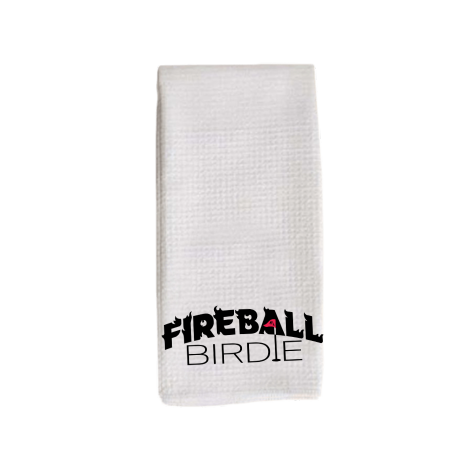 Fireball Birdie Tea Towel