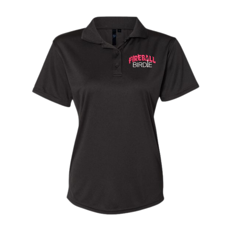 Fireball Birdie Women's Embroidered Polo Shirt