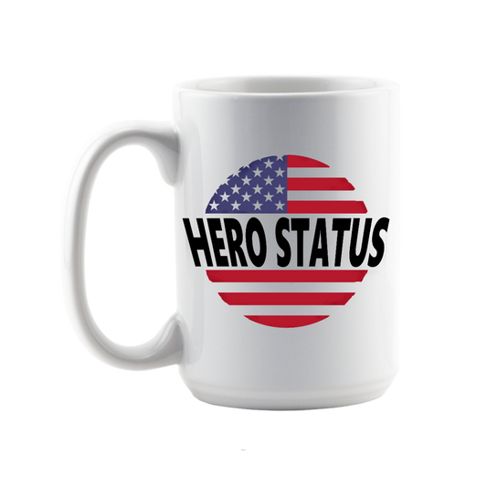 15 oz Hero Status Coffee Cup