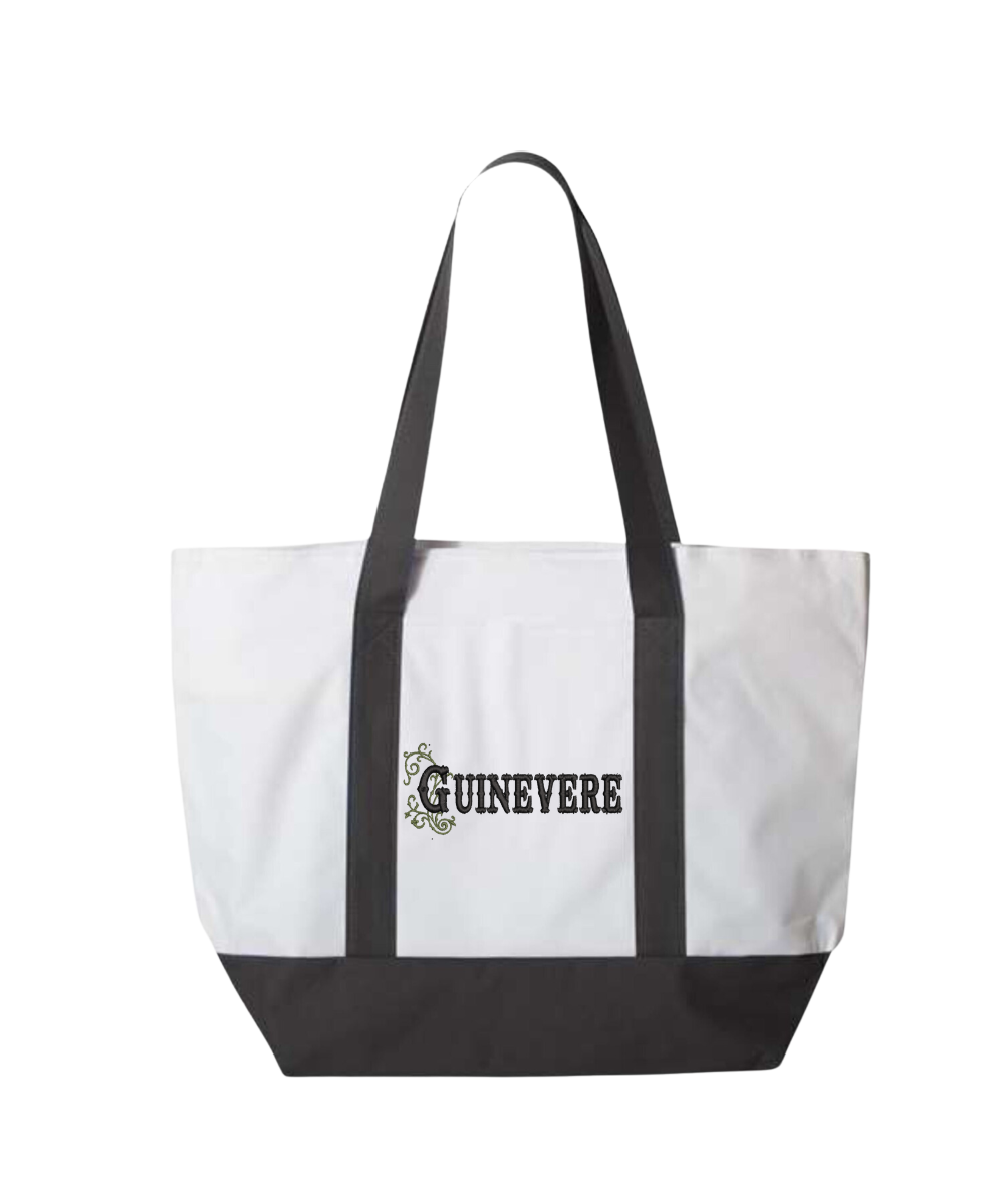 Guinevere Embroidered Tote Bag