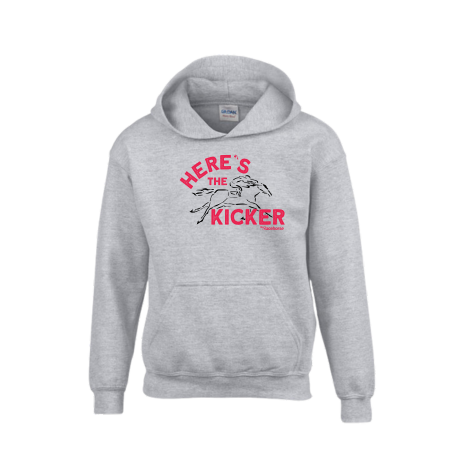 Here's the Kicker Kids Hooded Sweatshirt