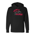 Load image into Gallery viewer, Here's the Kicker Unisex Hooded Sweatshirt
